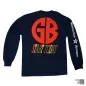 Preview: GORILLA BISCUITS ´Start Today´ - Navy Blue Longsleeve - Back